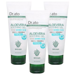 Dr.ato 蘆薈舒緩凝膠, 150ml, 3條