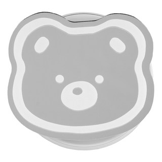 GOOSPERY 動物 MagSafe 鏡面手機支架, 03 白色小熊, 1個