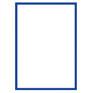 HUNDRED PICTURES 百耘圖 ALF-520鋁框 尺寸530x380mm, 深藍色, 1個