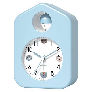 WE CHAMP 歐式Church bell靜音夜燈鬧鐘 WTB-363, 天空藍