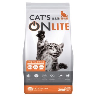 팜스코 전연령 캣츠온라이트 건식사료, 닭, 20kg, 1개