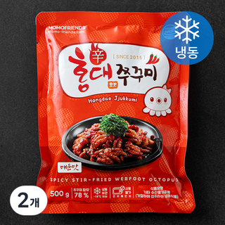 홍대쭈꾸미 매운맛 (냉동), 2개, 500g