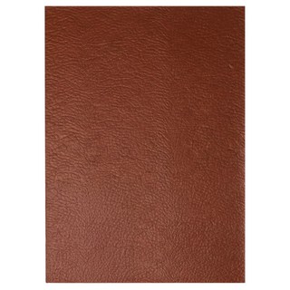 自黏背膠皮革修補貼片 95x135CM 皮革厚實 光澤度好 耐磨耐用, 棕色, 1個