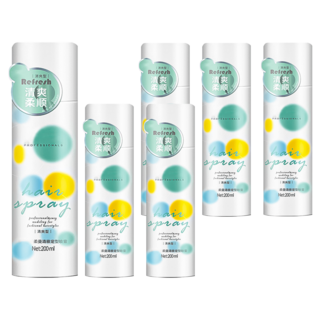 香氛定型噴霧, 178g, 6瓶