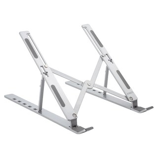 RASTO RN4 6段調節可攜式折疊筆電支架 承重30kg R-IPC004 25.2 x 4.4 x 1.6cm, 銀色, 1盒