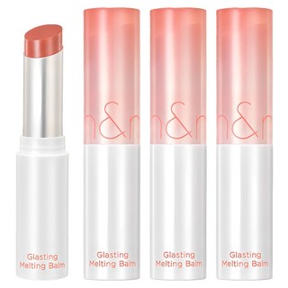 [비건뷰티] 롬앤 글래스팅 멜팅 밤, 03 소르베 밤, 3.5g, 3개