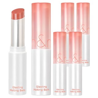 [비건뷰티] 롬앤 글래스팅 멜팅 밤, 03 소르베 밤, 3.5g, 5개