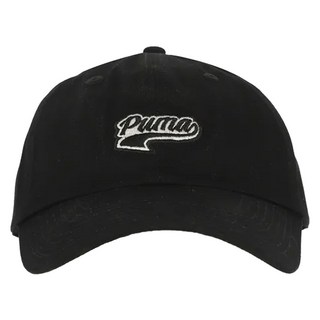 PUMA 基本系列 Script 棒球帽, 黑色, 1個