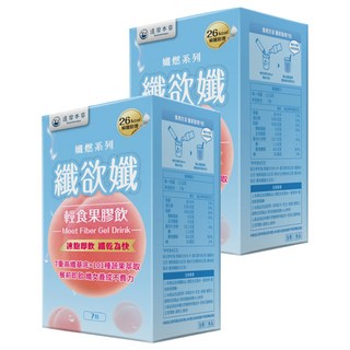 達摩本草 纖欲孅輕食果膠飲 2盒, 12g, 7入