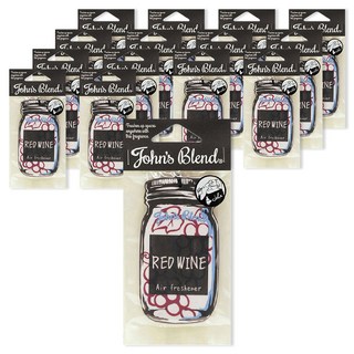 John's Blend 居家香氛片, 紅酒微醺, 空氣清新劑, 6g, 15片