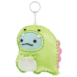 San-X 角落生物吊飾手做包 縫紉套件, 恐龍 綠色, 1組