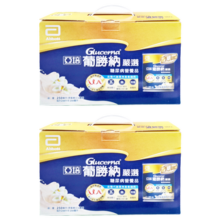 Abbott 亞培 Glucerna 葡勝納 糖尿病營養品 香草口味, 250ml, 16瓶