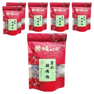 啡茶不可 臻情時代 貴妃銷魂梅 素食可食用, 200g, 6包