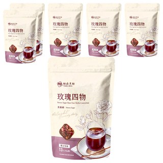 糖鼎 玫瑰四物, 6包, 30g, 13顆