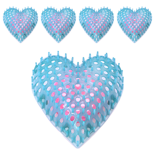 Rola 柔拉 愛心小便斗變色除臭錠 古靜桃, 40g, 5個