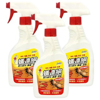 澄朗 蟻連絕 白蟻藥 深入巢穴 防蛀, 500ml, 3瓶