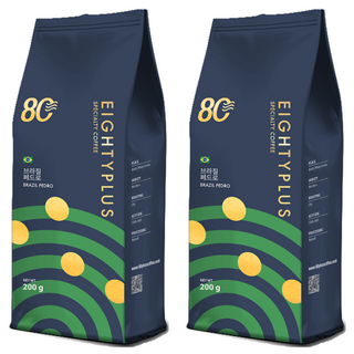 AT Plus 咖啡巴西佩德羅, 200g, 2包, 未研磨