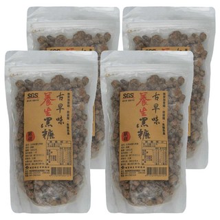 埔里農會 古早味養生黑糖, 380g, 4包