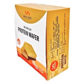 明奇 蛋白威化餅，花生口味，添加MCT，270g, 1盒