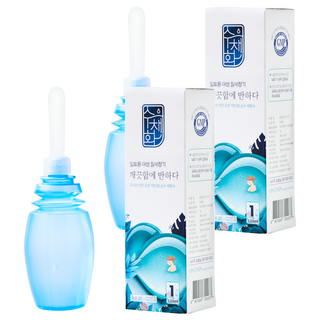 수채화 일회용 여성 질세정기, 110ml, 2개