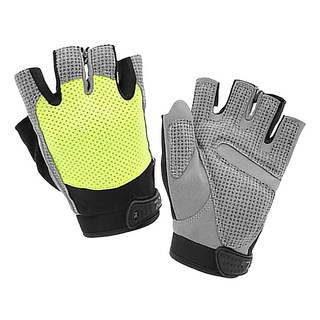 AOLIKES 奧力克斯 110加墊重訓手套 透氣防護款, 螢光綠, 1雙