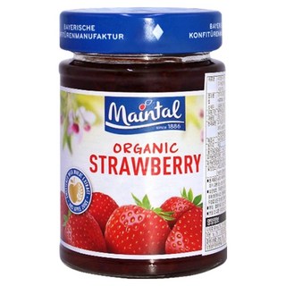 Maintal 美茵特 無糖草莓醬, 200g, 1罐