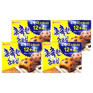 ORION 好麗友 巧克力豆軟餅乾, 320g, 4盒