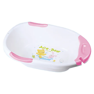 統資 可愛動物兒童澡盆 適用年齡：0~4歲, 粉紅色