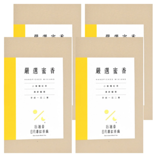 HOHOCHA 喝喝茶 嚴選蜜香紅茶 小葉種紅茶 手採 一芯二葉, 2.2g, 24包, 4盒