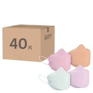 DRX 達特世 TN95成人醫用口罩, 馬卡龍4色, 20片, 2盒