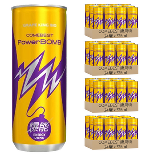 COMEBEST 康貝特 PowerBOMB爆能能量飲料, 225ml, 96罐