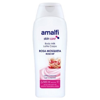 Amalfi 麝香玫瑰果油嫩白淨膚乳 身體乳液 冷壓榨萃取 100%歐洲製造, 500ml, 1瓶