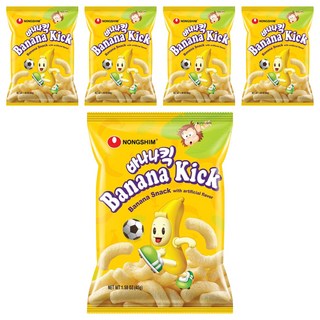 NONGSHIM 農心 香蕉玉米脆條, 5包, 45g