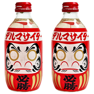 木村飲料 達摩汽水 紅色, 300ml, 2瓶