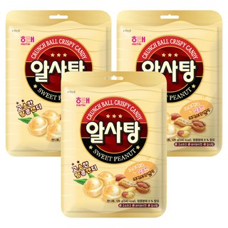 해태제과 알사탕, 126g, 3개