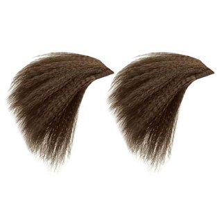 젤루나 초간단 정수리 볼륨 펌 붙임머리 헤어 가발 HB-09, 4 라이트브라운, 2개