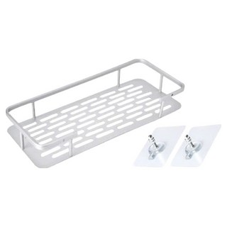 免釘鑽太空鋁置物架, 銀色, 1個