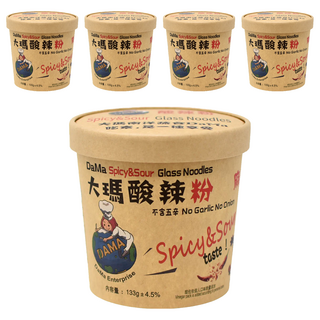 DaMa 大瑪南洋蔬食 酸辣粉 133g, 5入