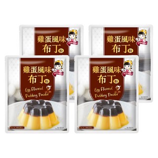 三得冠 SIGNWIN 雞蛋布丁粉 1kg x (雞蛋風味 操作簡單 新手也能輕鬆上手), 4包