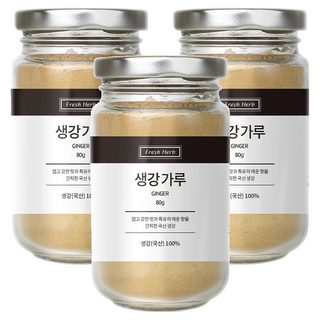 신선약초 생강가루, 80g, 3개