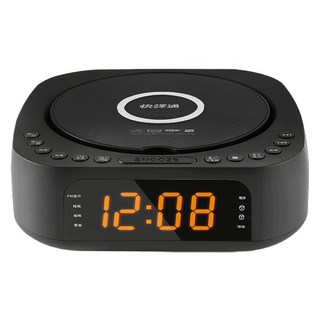 abee 快譯通 藍牙無線充電CD立體聲音響, MP3播放, FM廣播, USB/AUX-in輸入, CD62, 黑色