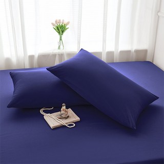 愛北鼻 台灣製3M防水枕頭套 海軍藍 45*75cm 防水透氣 枕頭保護套, 1入, 45 x 75cm