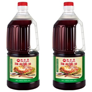 萬家香 陳年醬油 天然穀物純釀, 1.5L, 2瓶