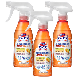 Kao 花王 Magiclean 魔術靈 廚房清潔劑 橘油捷淨, 3瓶, 300ml