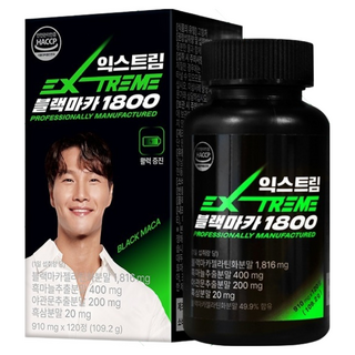 至尊黑瑪卡1600, 120顆, 1個