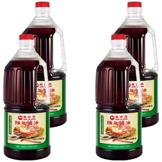 萬家香 陳年醬油 天然穀物純釀, 1.5L, 4瓶