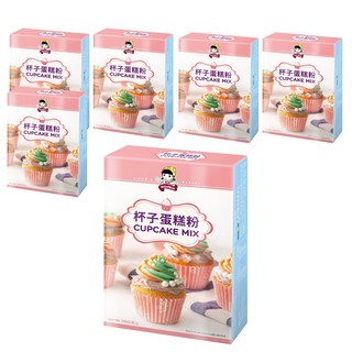 SIGNWIN 三得冠 杯子蛋糕粉 DIY 烘焙材料, 200g, 6盒