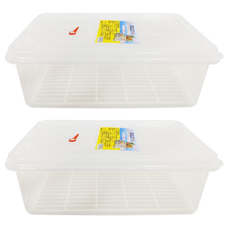 LM 力銘 好美保鮮盒5, 2個, 2 個容器 + 2 個蓋子