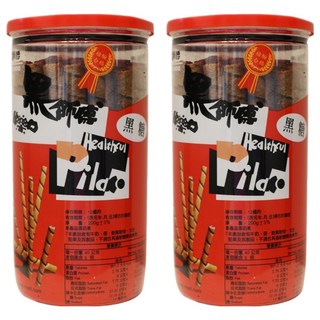 黑師傅 捲心酥 黑糖口味 香脆酥口, 200g, 2罐