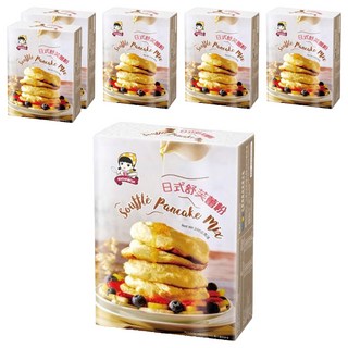 SIGNWIN 三得冠 日式舒芙蕾粉，口感鬆軟綿密，附使用說明 Set 2包入, 200g, 6盒